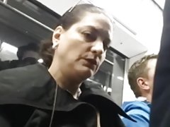 Porno surkea strippari Öljy bang, lateksi